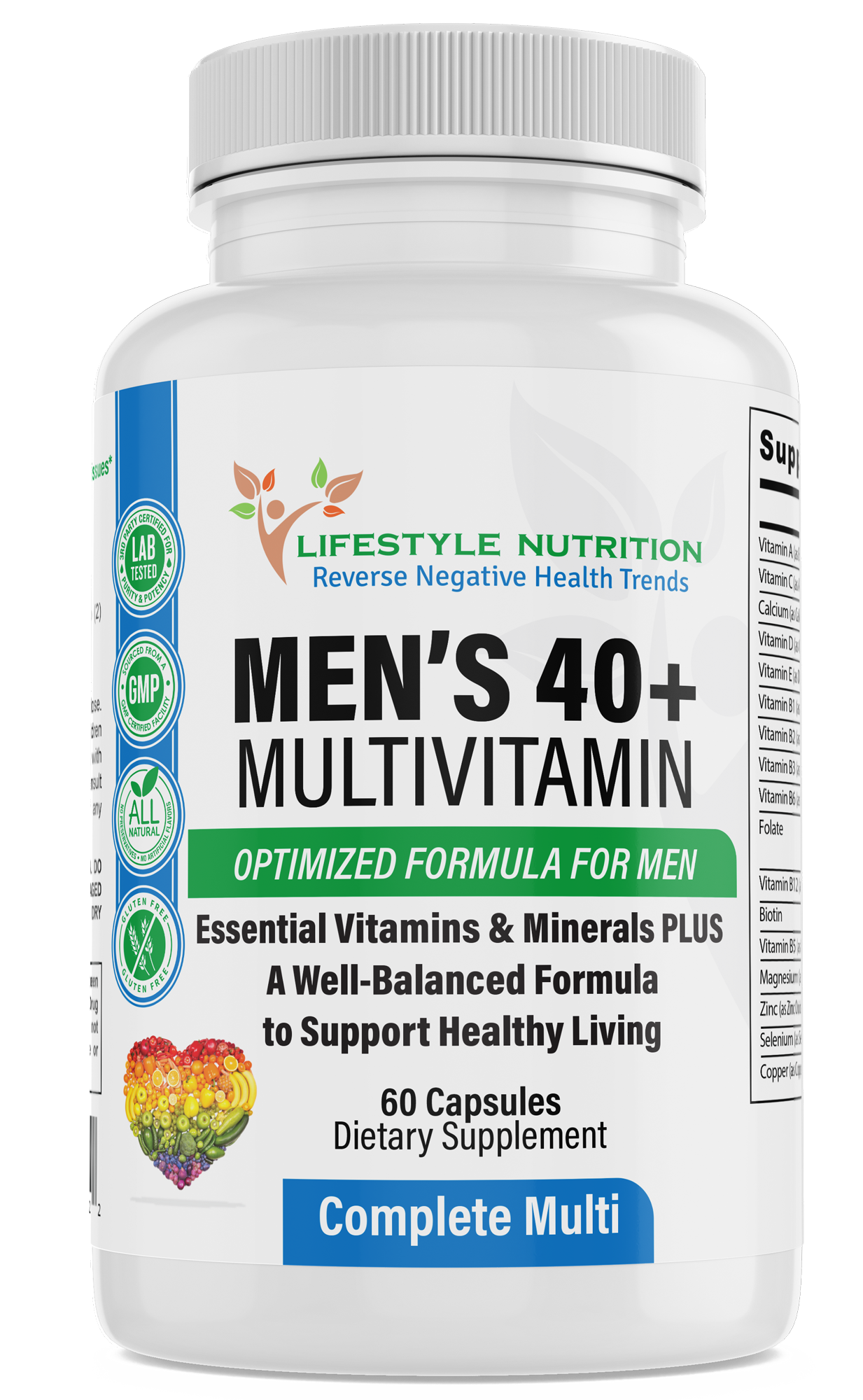 MEN'S 40+ MULTI-VITAMIN (3-Pack)