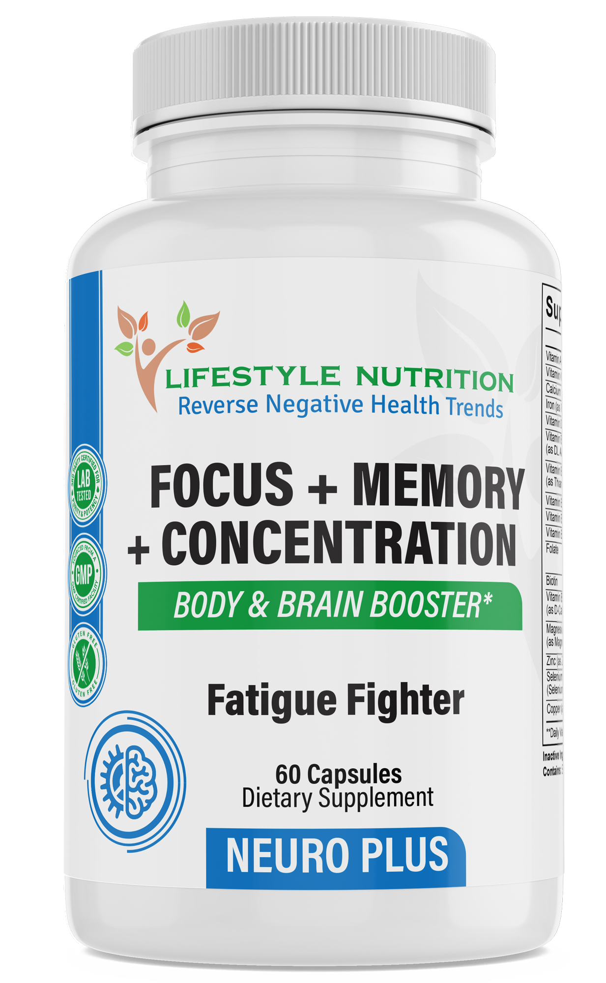 FOCUS + MEMORY + CONCENTRATION (3-Pack)